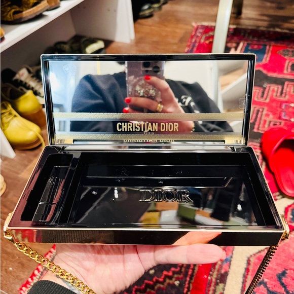Christian Dior lipstick case - clutch with chain strap - Picture 7 of 8